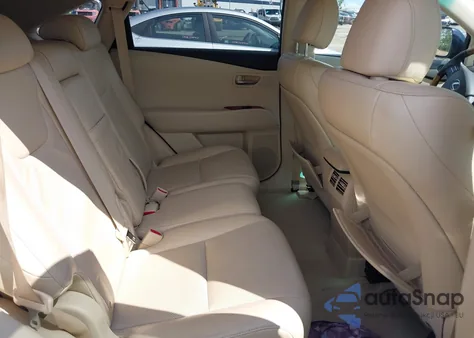 2010 Lexus Rx 350 from USA, damaged, VIN 2T2BK1BA2AC011910